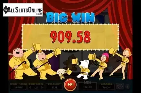 Big Win. Family Guy from IGT