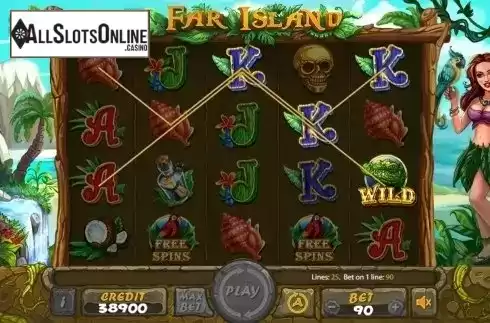Game workflow . Far Island from X Card