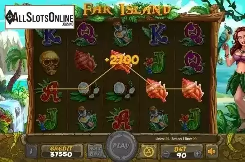 Game workflow 2. Far Island from X Card