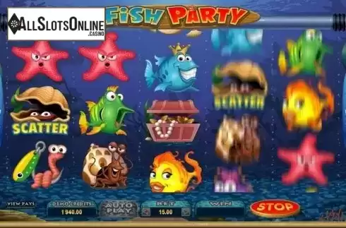 Screen7. Fish Party from Microgaming