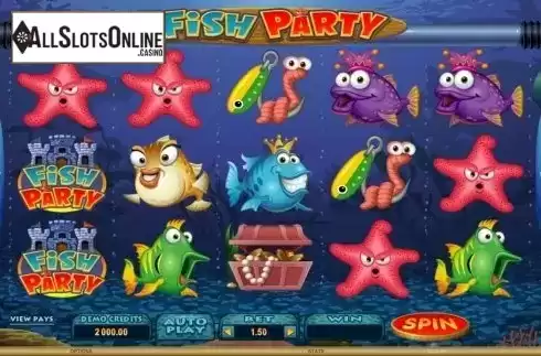 Screen6. Fish Party from Microgaming