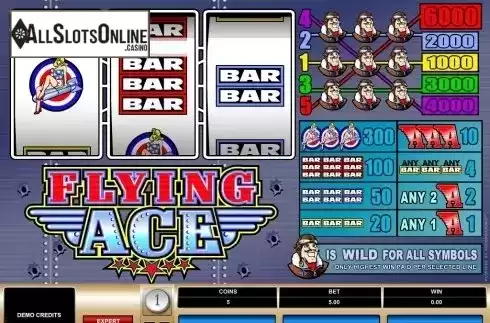 Screen2. Flying Ace from Microgaming