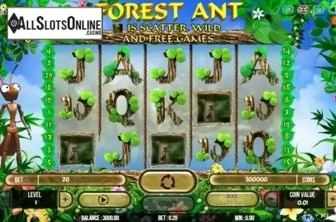 Reel screen. Forest Ant from Fugaso