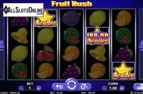 Win screen 2. Fruit Rush (7mojos) from 7mojos