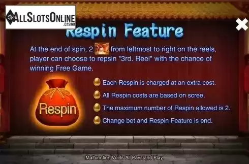 Respin. Gu Gu Gu 2 from CQ9Gaming
