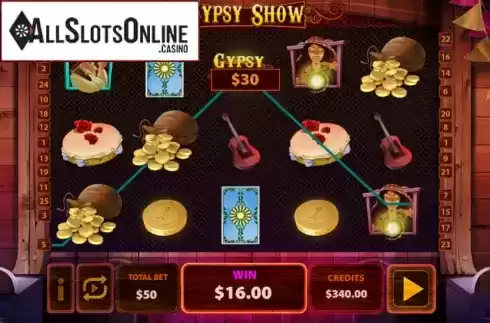 Win Screen 3. Gypsy Show from MultiSlot