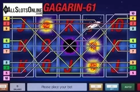 Reel Screen. Gagarin 61 from InBet Games