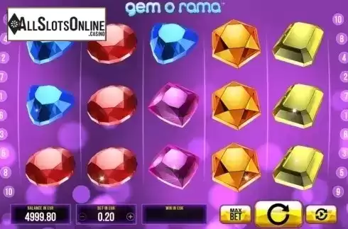 Reel Screen. Gem-O-Rama from SYNOT