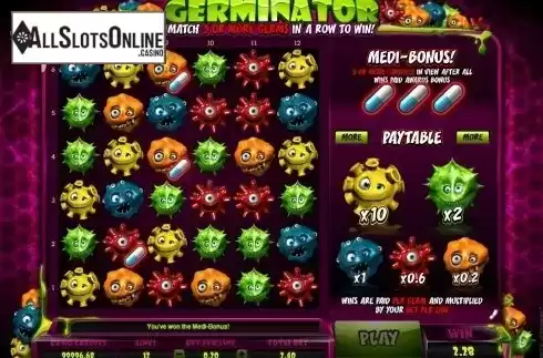 Screen7. Germinator from Microgaming