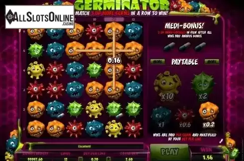 Screen4. Germinator from Microgaming