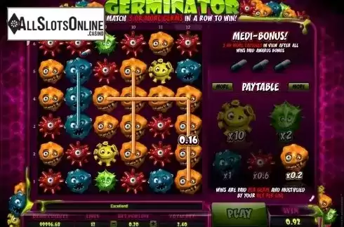 Screen5. Germinator from Microgaming