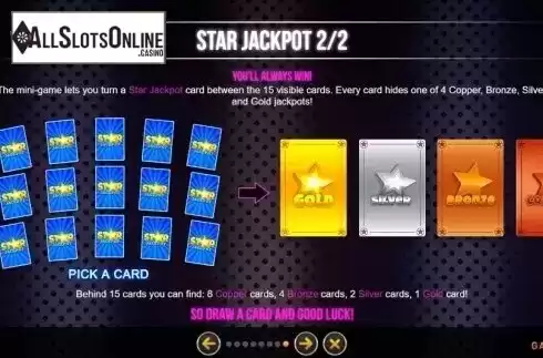 Star Jackpot 2. Glam Night from GAMING1