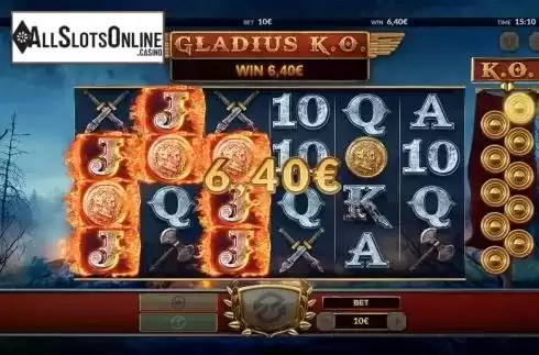 Win Screen. Gladius KO from Green Jade Games