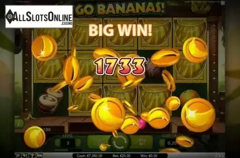 Screen5. Go Bananas from NetEnt