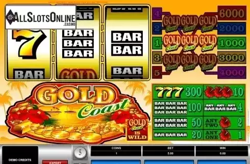 Screen2. Gold Coast from Microgaming