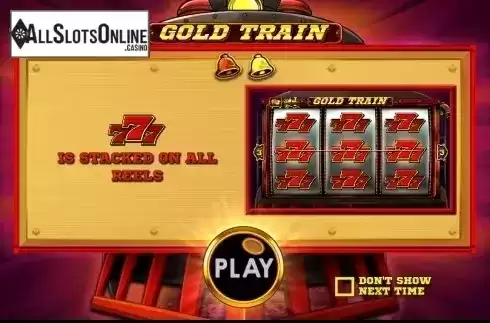 Screen 1. Gold Train from Pragmatic Play