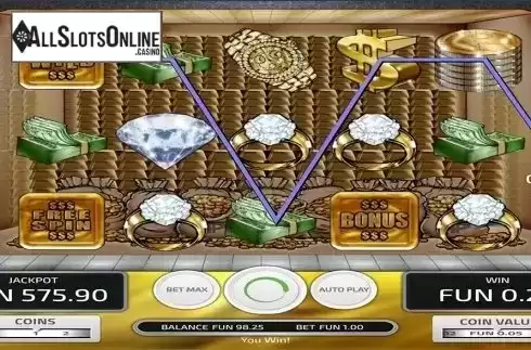 Win screen . Gold Vault from Concept Gaming