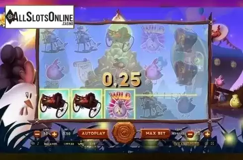 Win Screen. Golden Egg from We Are Casino