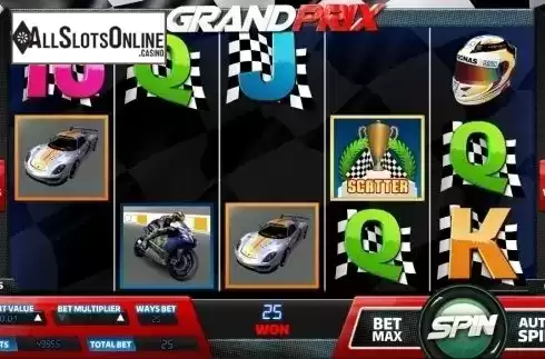 Win Screen 2. Grand Prix from TOP TREND GAMING