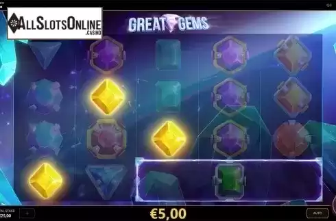 Win screen. Great Gems from Cayetano Gaming