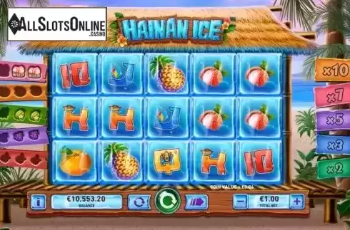 Reel Screen. Hainan Ice from Rarestone Gaming