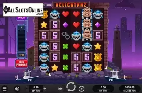 Reel Screen. Hellcatraz from Relax Gaming