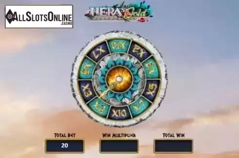 Bonus Game. Hera's Gold from ReelNRG
