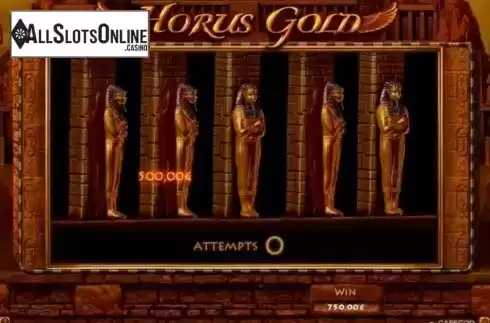 Bonus game. Horus Gold from Capecod Gaming