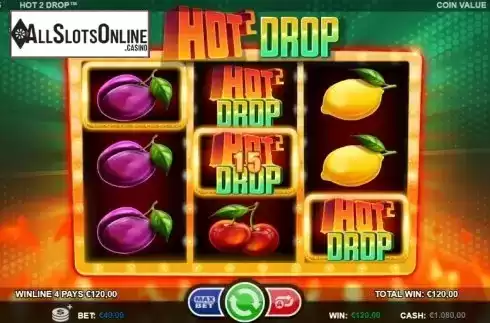 Win screen 3. Hot 2 Drop from Betsson Group