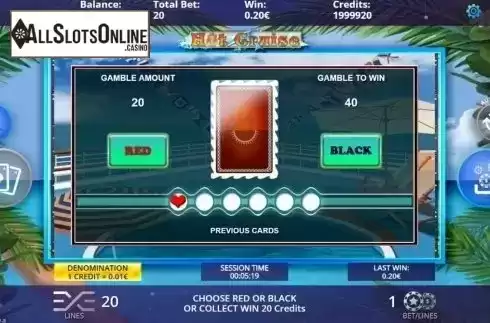 Gamble Screen. Hot Cruise from DLV