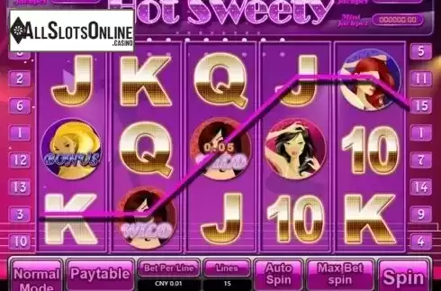 Win Screen. Hot Sweety from Aiwin Games