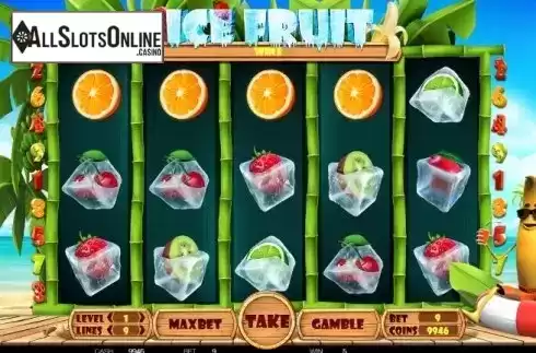 Win screen 1. Ice Fruits from BetConstruct
