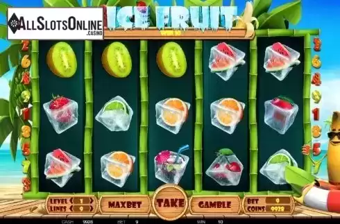 Win screen 3. Ice Fruits from BetConstruct