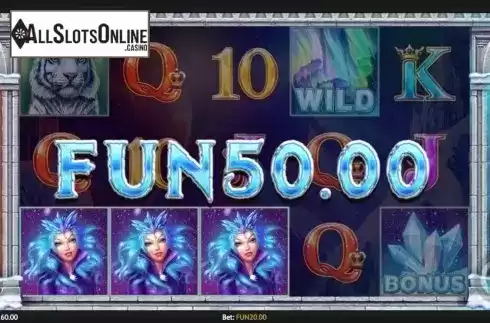 Win Screen 4. Ice Queens from 1X2gaming