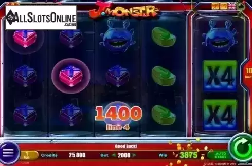 Win Screen 2. J. Monsters from Belatra Games