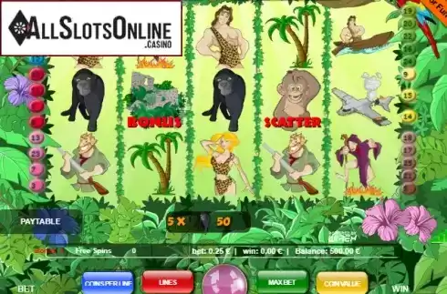 Screen2. Jungle Boy from Portomaso Gaming