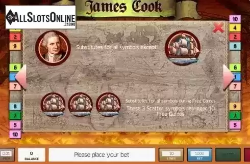 Free Spins. James Cook from InBet Games
