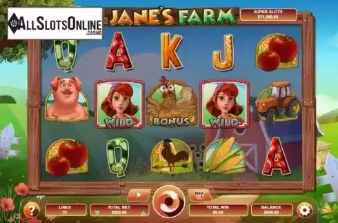 Reel screen. Jane’s Farm from Arrows Edge