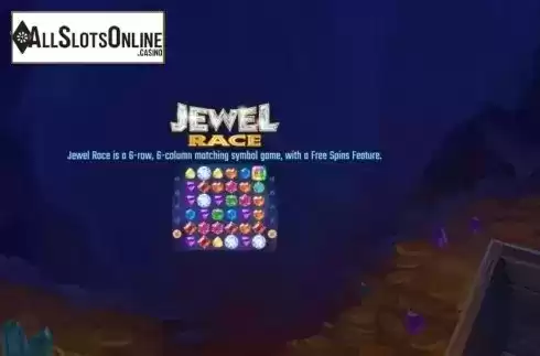 Paytable 1. Jewel Race from Golden Hero