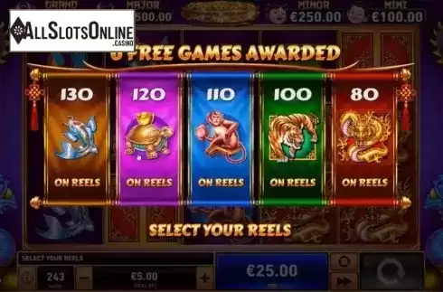 Free Spins 1. Jinfu Long from Rarestone Gaming