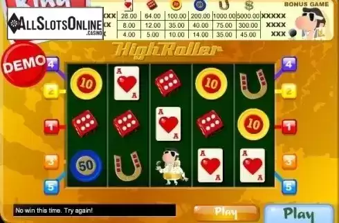 Game Workflow screen. King Vegas from PAF
