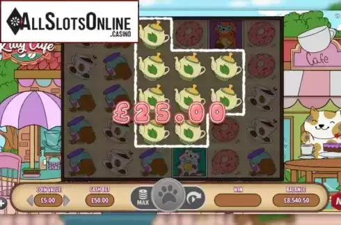 Win Screen 3. Kitty Cafe from NetGaming