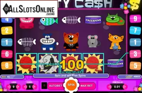 Screen6. Kitty Cash from 1X2gaming