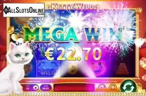 Mega Win. Kitty Wild from Skywind Group