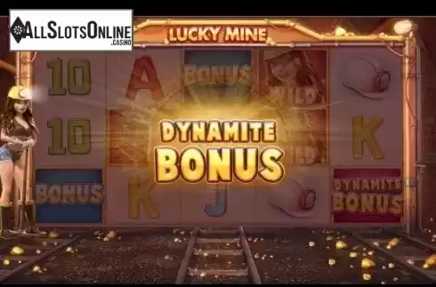 Bonus Triggered. Lucky Mine from Cayetano Gaming