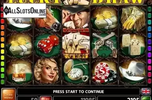 Screen2. Lucky Draw from Casino Technology