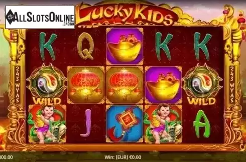 Reel Screen. Lucky Kids from August Gaming