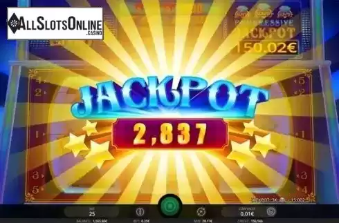 Jackpot win screen 2. Lucky Lady from iSoftBet