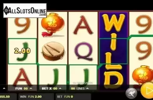 Wild Win screen. Lucky Lion (JDB168) from JDB168