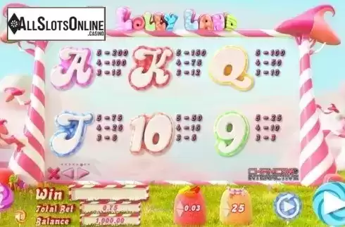 Screen8. Lolly Land from Chance Interactive